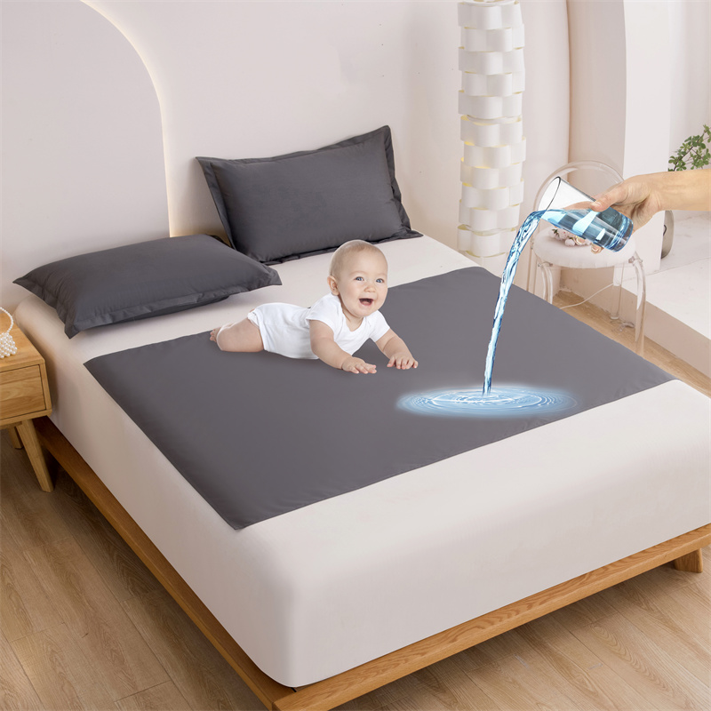 Waterproof Mattress Protector Breathable - السرير ورقة مسطحة بولي TPU مقاوم