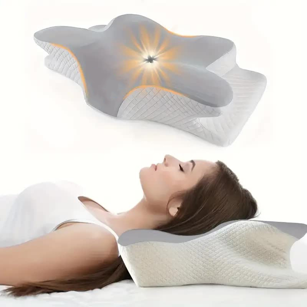 Anti Snore Contour Pillow - الوسائد رغوة الذاكرة فراشة على شكل
