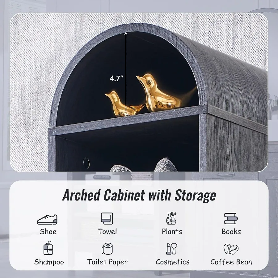 خزانة تخزين حمام عالية بتصميم  - مراجعة Storage & Organization وسعره