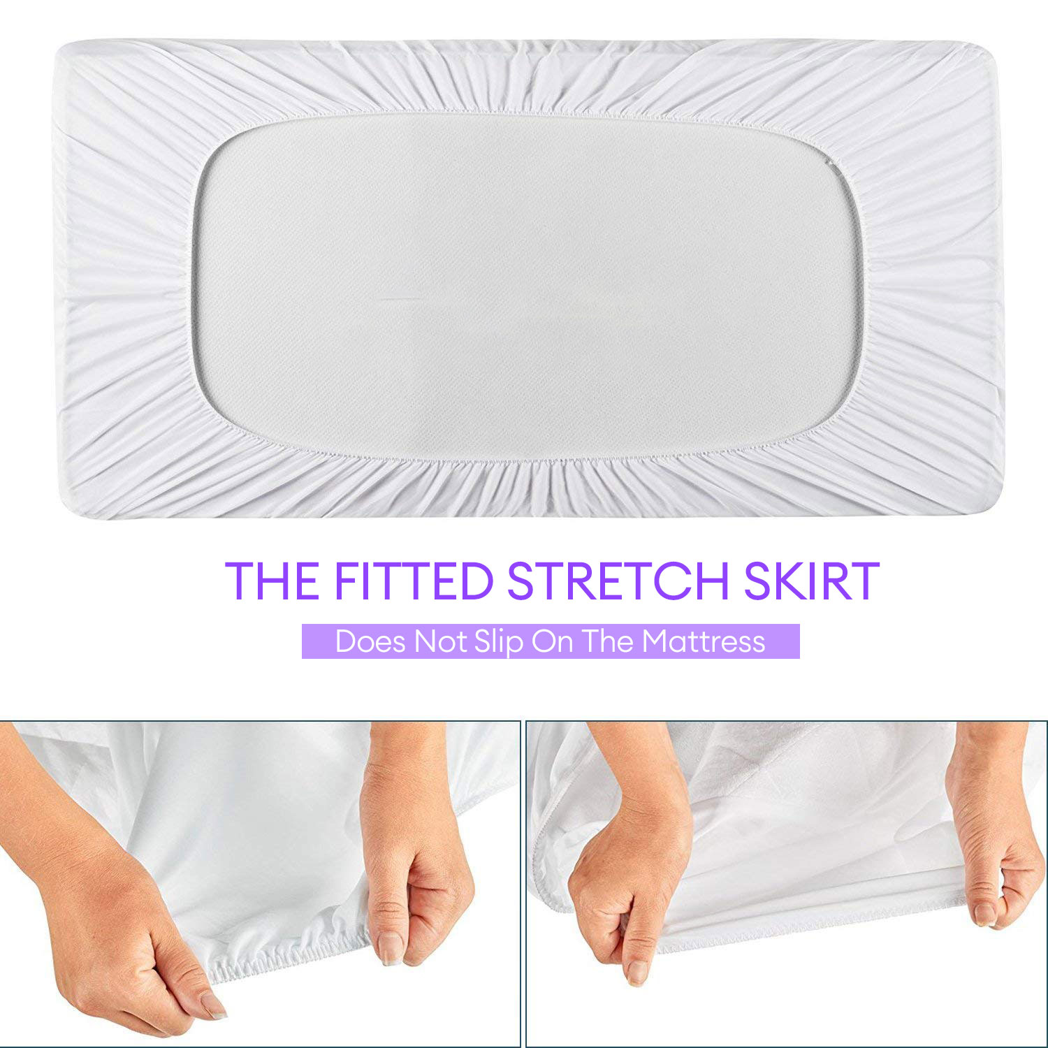 واقي مرتبة سرير أطفال قطعة واح - مراجعة Waterproof Mattress Protector Breathable وسعره