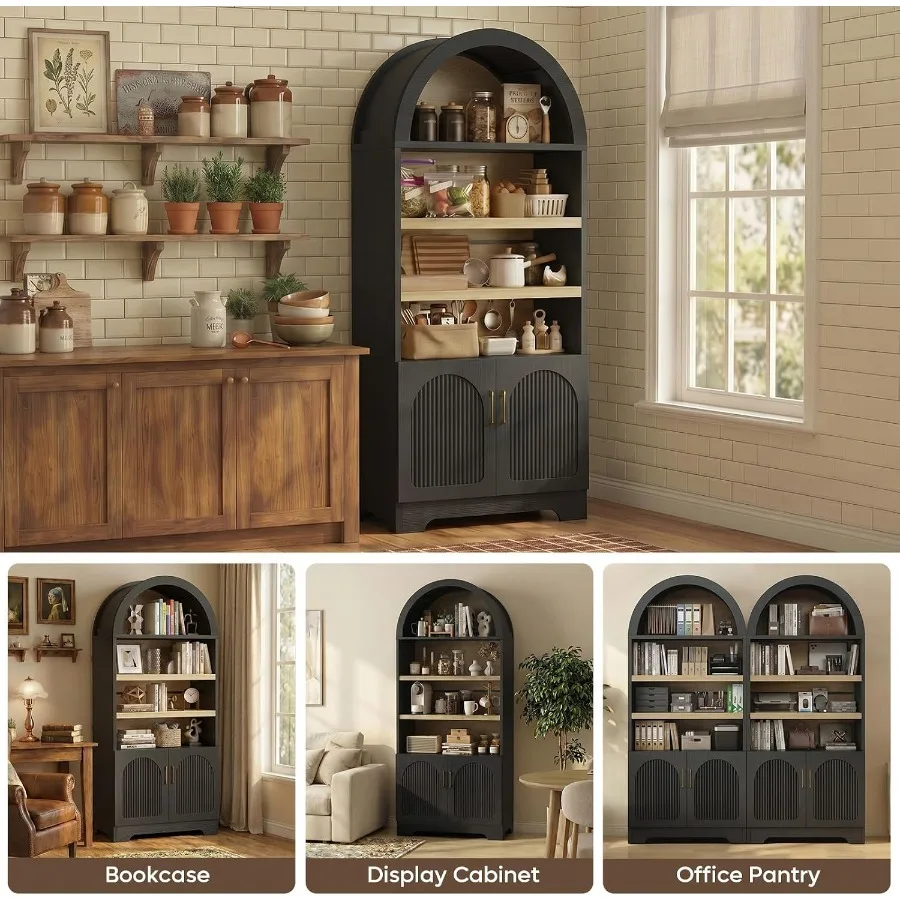 خزانة مطبخ عالية بتصميم مقوس ل - مراجعة Storage & Organization وسعره