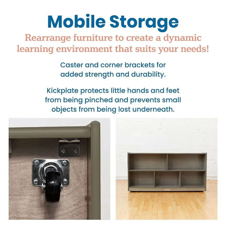 خزانة تخزين متنقلة بخمسة أقسام - مراجعة Storage & Organization وسعره