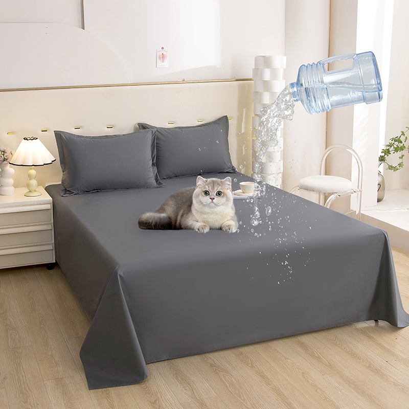 السرير ورقة مسطحة بولي TPU مقا - مراجعة Waterproof Mattress Protector Breathable وسعره