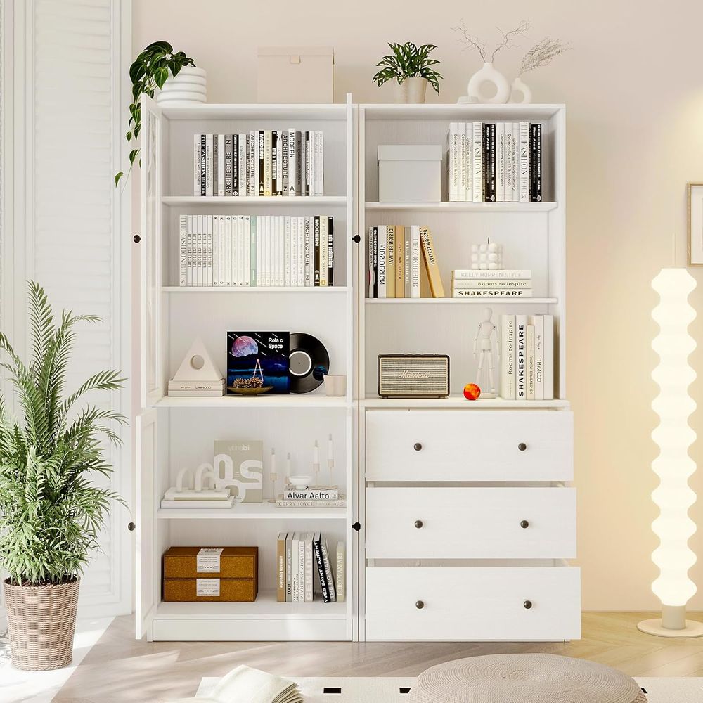 رف كتب بارتفاع 71 بوصة مع وحدا - مراجعة Storage & Organization وسعره