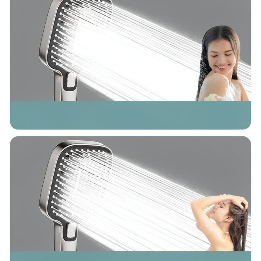رأس دش عالي الضغط، فوهة مطرية  - مراجعة High Pressure Shower Head Handheld وسعره