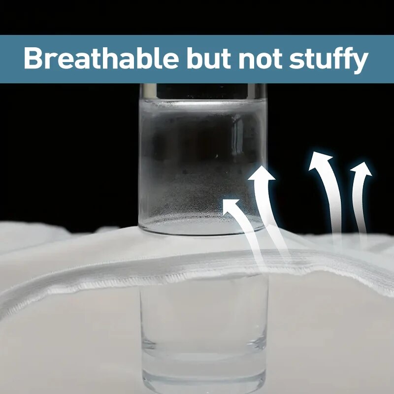 غطاء الفراش ورقة المجهزة مقاوم - مراجعة Waterproof Mattress Protector Breathable وسعره