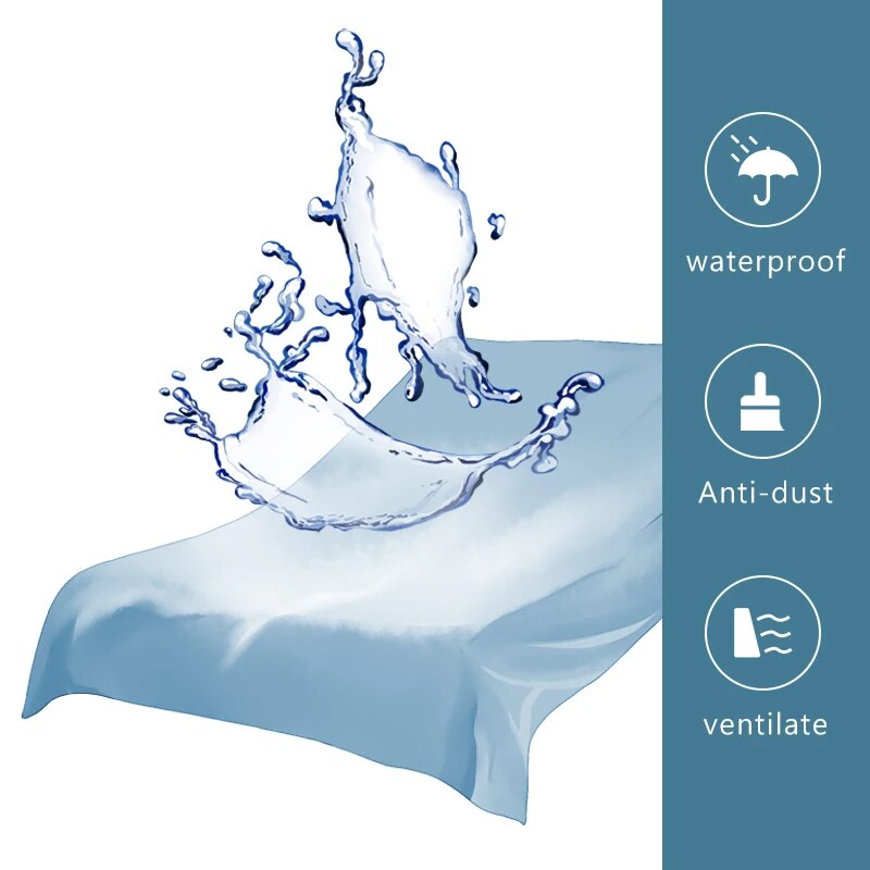 غطاء الفراش ورقة المجهزة مقاوم - مراجعة Waterproof Mattress Protector Breathable وسعره