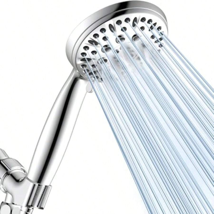 رأس دش بـ 6 أنماط رش، رأس دش ي - مراجعة High Pressure Shower Head Handheld وسعره