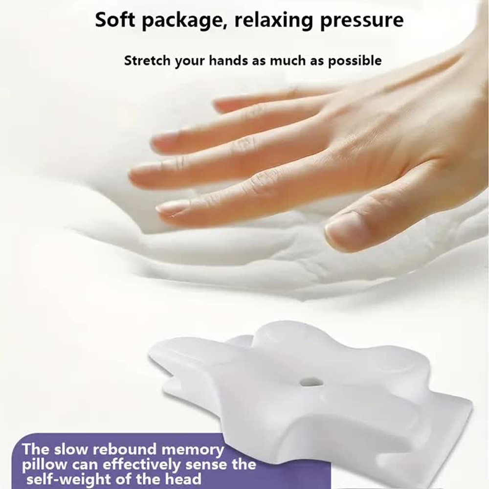 الوسائد رغوة الذاكرة فراشة على - مراجعة Anti Snore Contour Pillow وسعره